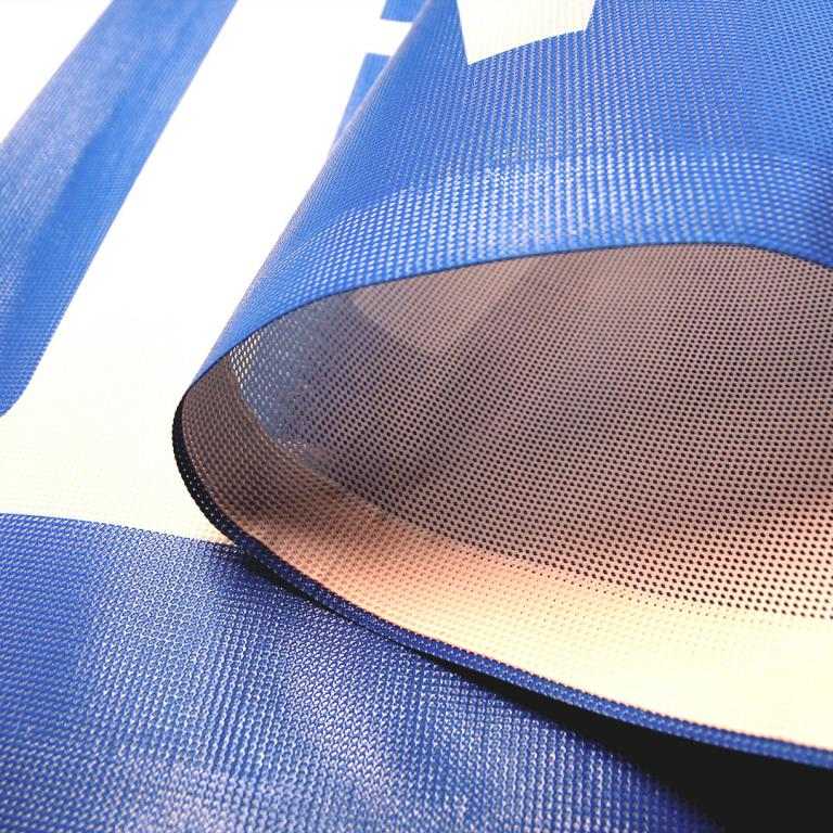 UV-bestendig en winddoorlatende pvc visix